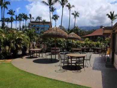 Outdoor Communal Seating Area