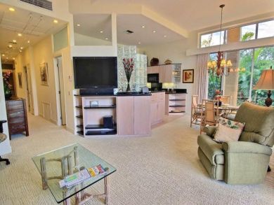 Living Area with Flat Screen TV