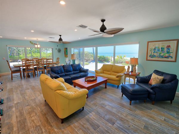 Sanibel Luxury Oceanfront Vacation Home Sleeps 12 Guests