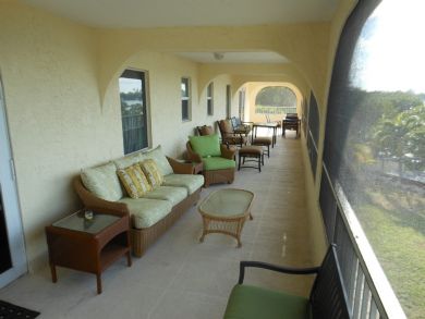 Large Balcony with Outdoor Furniture
