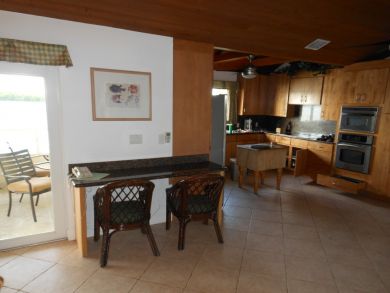 Entrance to Deck off the Kitchen