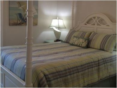 Queen Bed in Guest Bedroom