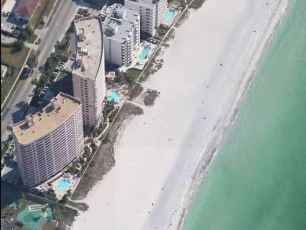 Gulf-front 2 Bedroom Vacation Rental in Clearwater Beach