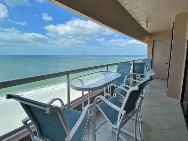 Clearwater Beach Front 2 Bedroom Vacation Rental Gulf Views