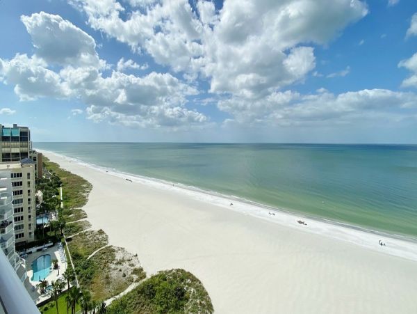 Clearwater Beach Front 2 Bedroom Vacation Rental Gulf Views
