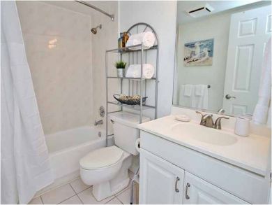 Bathroom with Shower in Tub