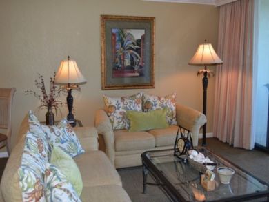 Charming Living Room with Sofa and Love Seat