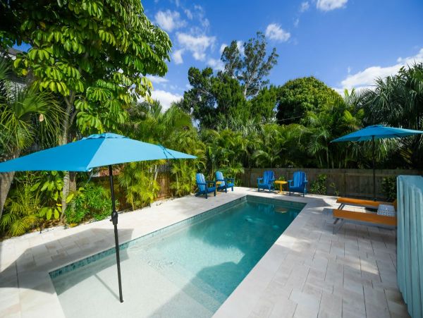 Island Two Bedroom Cottage with Private Pool!