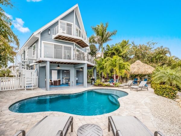 Anna Maria Island Vacation Rental Canal-Front with Pool