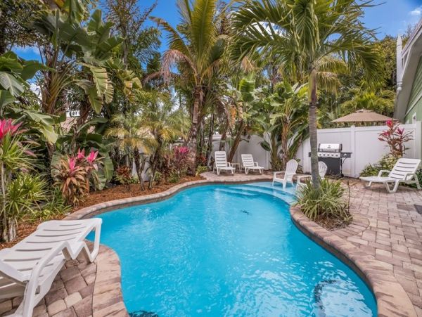Holmes Beach Vacation Home with Private Pool Walk To Beach