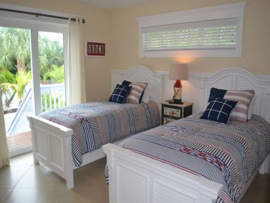 Twin Beds in Third Bedroom