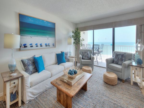 Gulf-Front Indian Shores Vacation Beach Condo 8 Guests