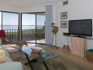 Flat Screen TV in Living Room