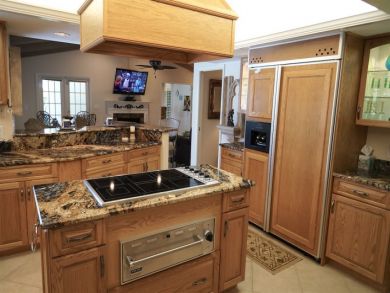 gourmet kitchen