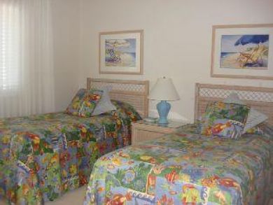Second Bedroom has Twin Beds