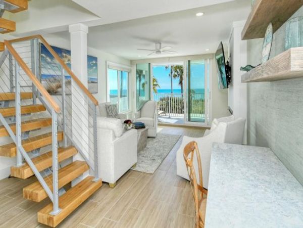 Beachfront Longboat Key Townhome