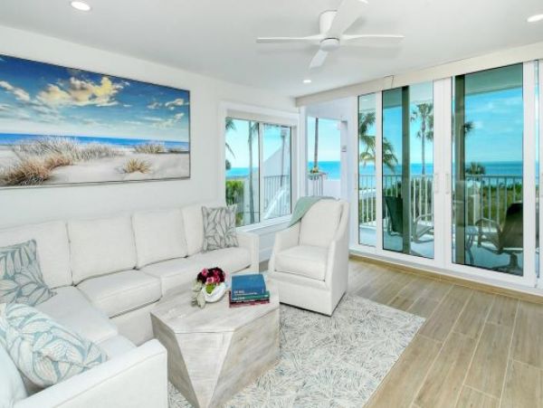 Beachfront Longboat Key Townhome