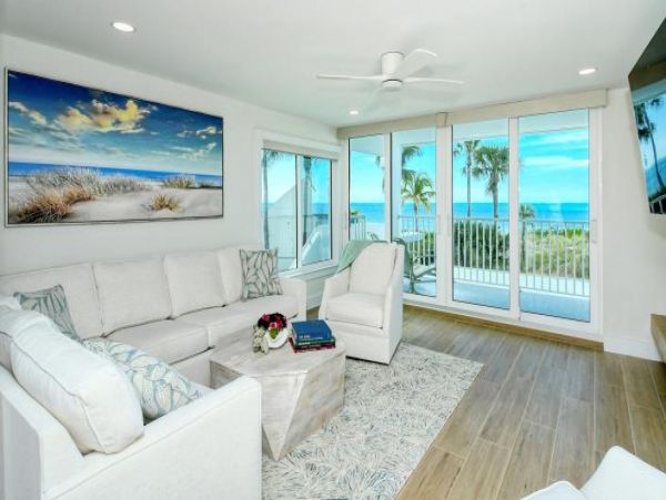 Beachfront Longboat Key Townhome