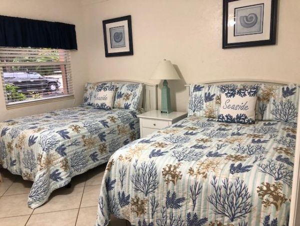 First floor walk out unit with Full Gulf View with 2 double beds