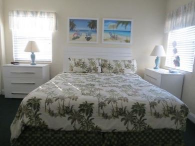 King Bed in Master Bedroom
