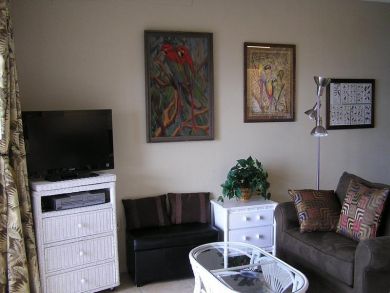 Flat Screen TV in Living Area
