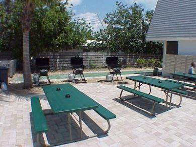 Communal Grill Area