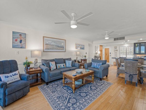 Luxury Siesta Key Beachfront Vacation Rental Gulf View Condo with Balcony & Pool