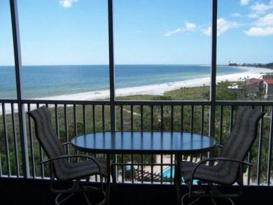 Pool & Beach View from Balcony