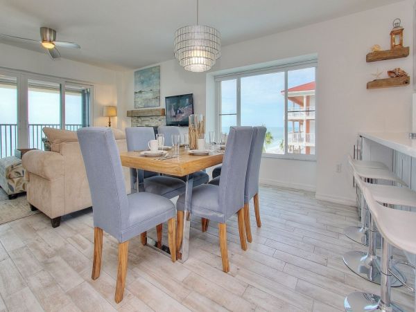 Indian Shores Beachfront Vacation Rental Gulf Coast 3-Bedroom Condo