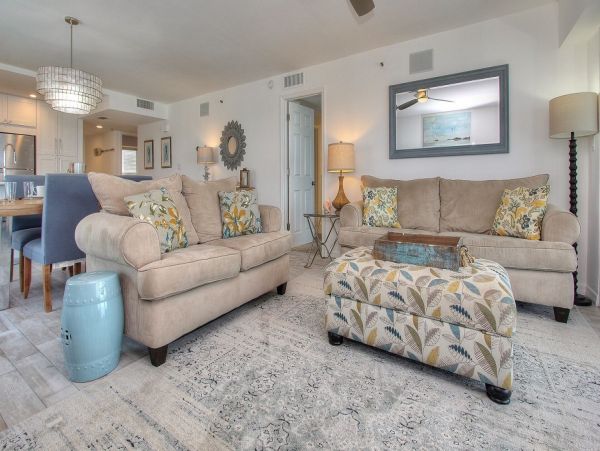 Indian Shores Beachfront Vacation Rental Gulf Coast 3-Bedroom Condo