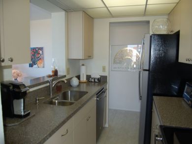 Lovely 2 bed 2 ba Condo directly across from the #1 beach