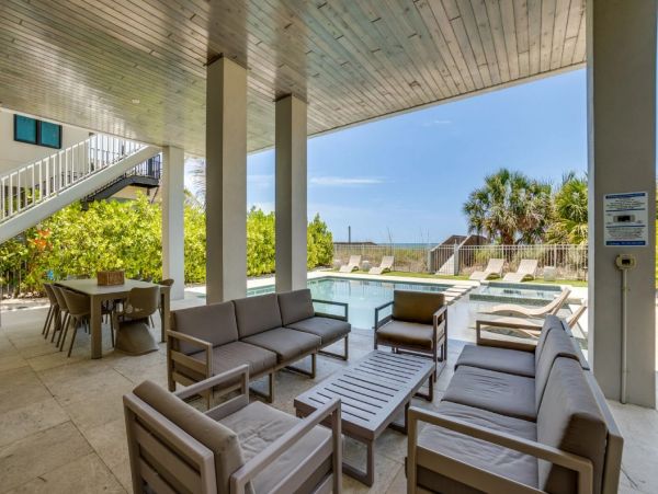 Luxury Bradenton Beach 8 Bedroom Gulf Front Home