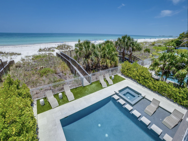 Luxury Bradenton Beach 8 Bedroom Gulf Front Home