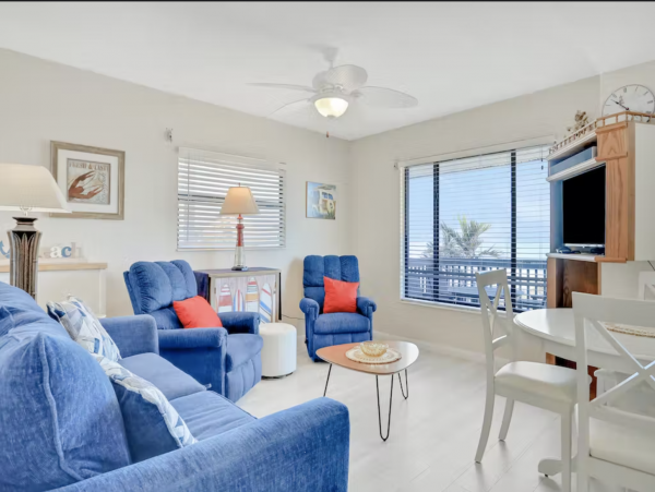 Beautiful Indian Rocks Vacation Condo Located On Beach