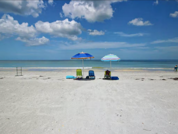 Beautiful Indian Rocks Vacation Condo Located On Beach