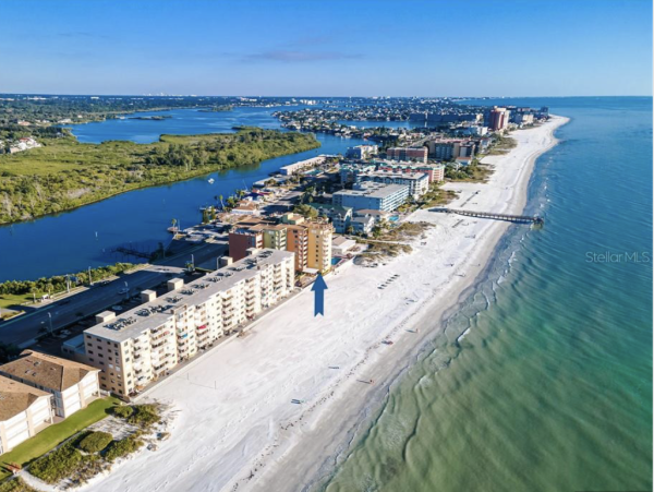 Indian Shores Two Bedroom Vacation Rental Condo