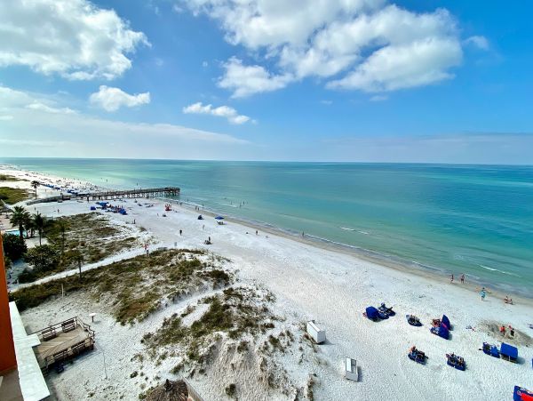 Gulf Front Indian Shores Vacation Condo Two Bedroom