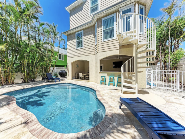 5 Star Luxury Rental on Anna Maria Island Four Bedrooms
