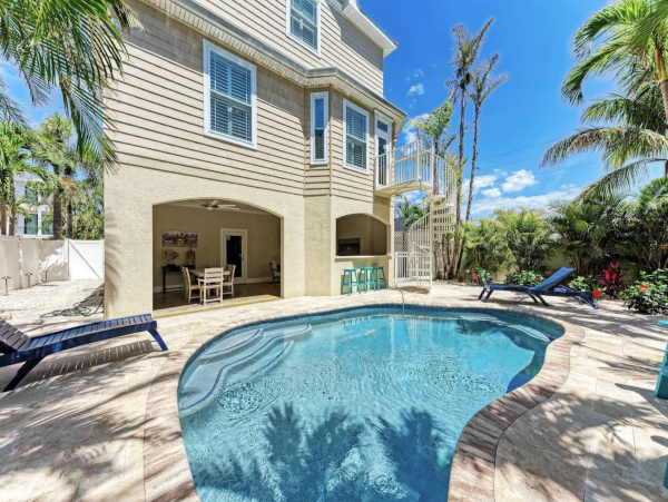 5 Star Luxury Rental on Anna Maria Island Four Bedrooms