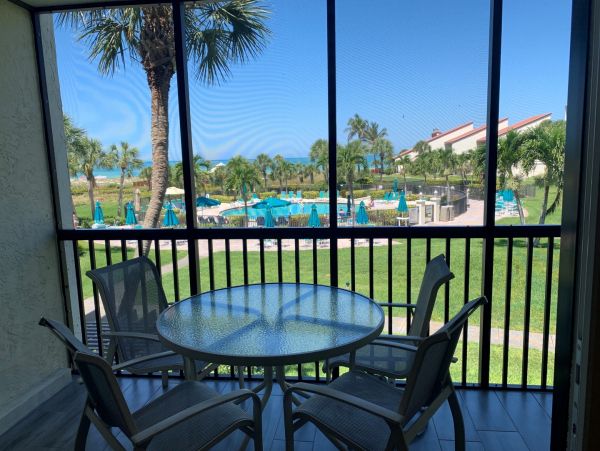 Siesta Key Two Bedroom Beachfront Rental Condo