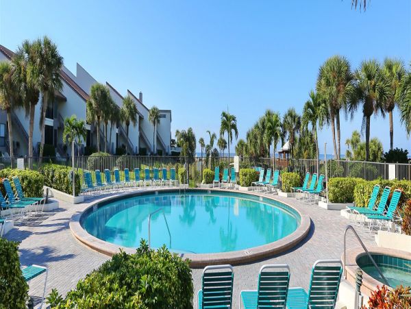 Siesta Key Two Bedroom Beachfront Rental Condo
