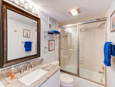 Bathroom with Shower Over Tub