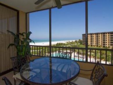Pool and Gulf View from this Condo
