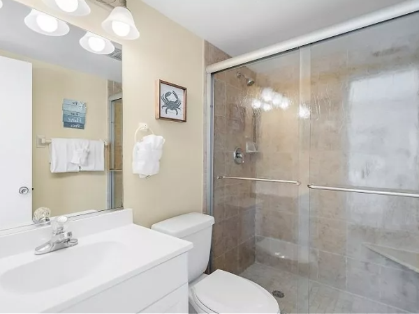 Communal Pool at this Two Bedroom Beach Condo Sleeps 6