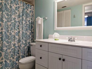 Bathroom with Shower Over Tub