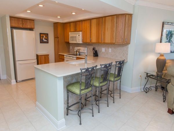 Gulf front condo unit