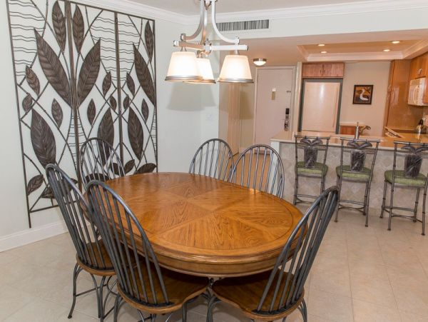 Gulf front condo unit