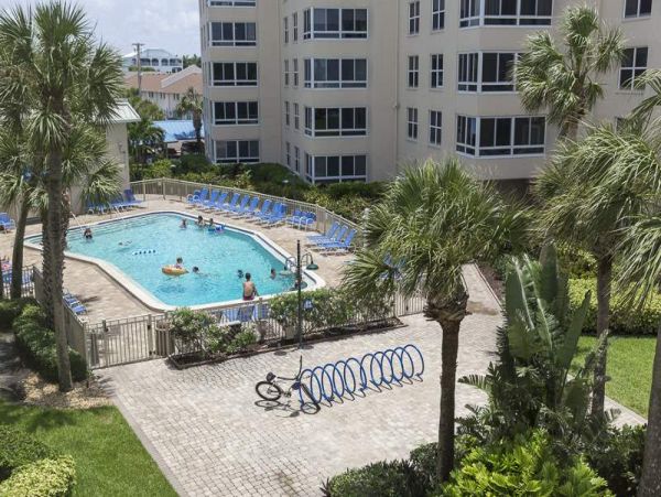 Two Bedroom Beach Condo with Community Pool at Siesta Key FL