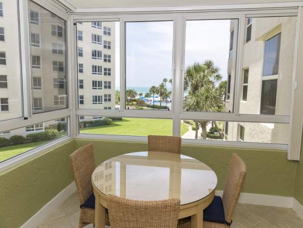 Two Bedroom Beach Condo with Community Pool at Siesta Key FL