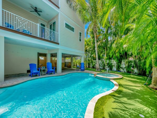 Luxury Anna Maria Island 7 Bedroom Vacation Rental Sleeps 18
